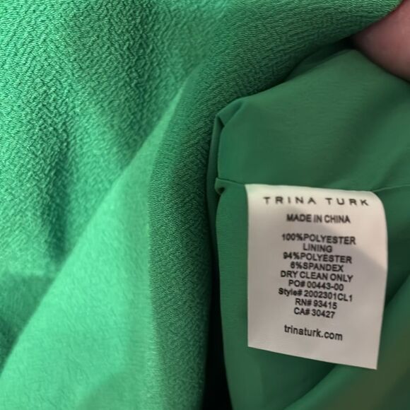 Trina Turk Halter Dress Size 0 - Picture 3 of 5